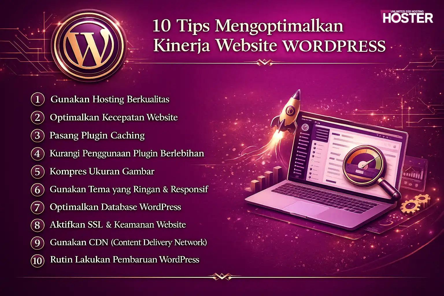 10 Tips Mengoptimalkan Kinerja Website WordPress