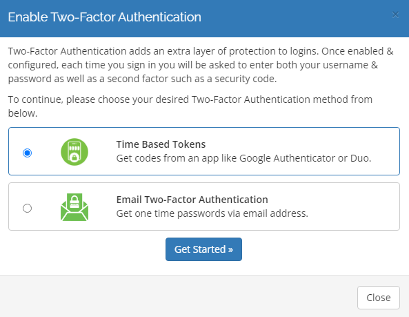 Pilih Time Based Tokens