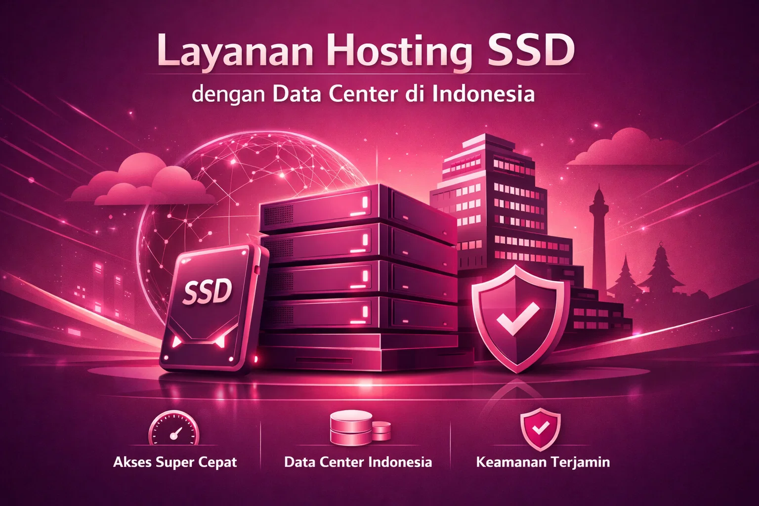 Layanan Hosting SSD dengan Data Center di Indonesia: Pilihan Terbaik untuk Website Anda