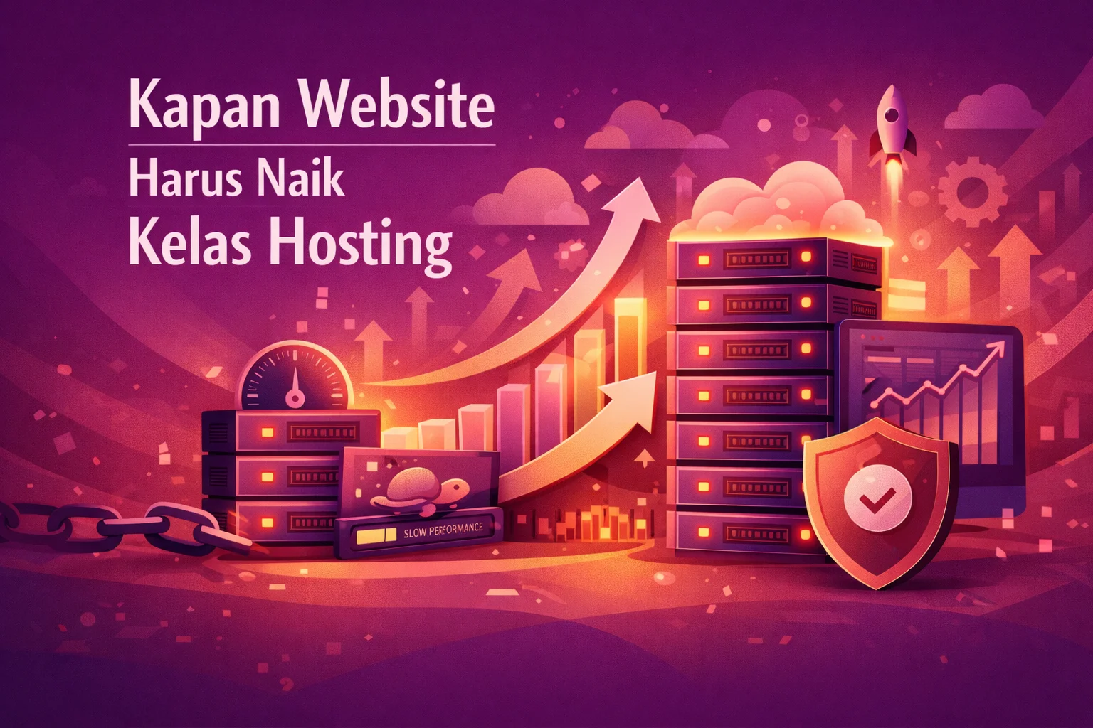 Kapan Website Harus Naik Kelas Hosting? Tanda Website Sudah Masuk Tahap Produksi