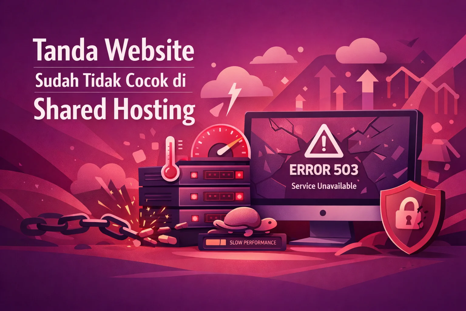 Tanda Website Sudah Tidak Cocok di Shared Hosting Promo